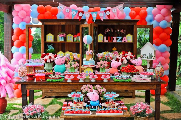 Molde casinha da Peppa  Festa infantil peppa pig, Festa infantil peppa,  Enfeites de aniversário infantil