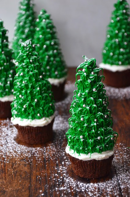 Cupcake Árvore de Natal!!!